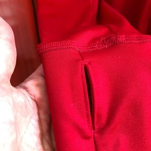 Danskin Now Jackets & Coats - Danskin Now Red Lycra zip up jacket Danskin Now Jackets & Coats - Danskin Now Red Lycra zip up jacket
